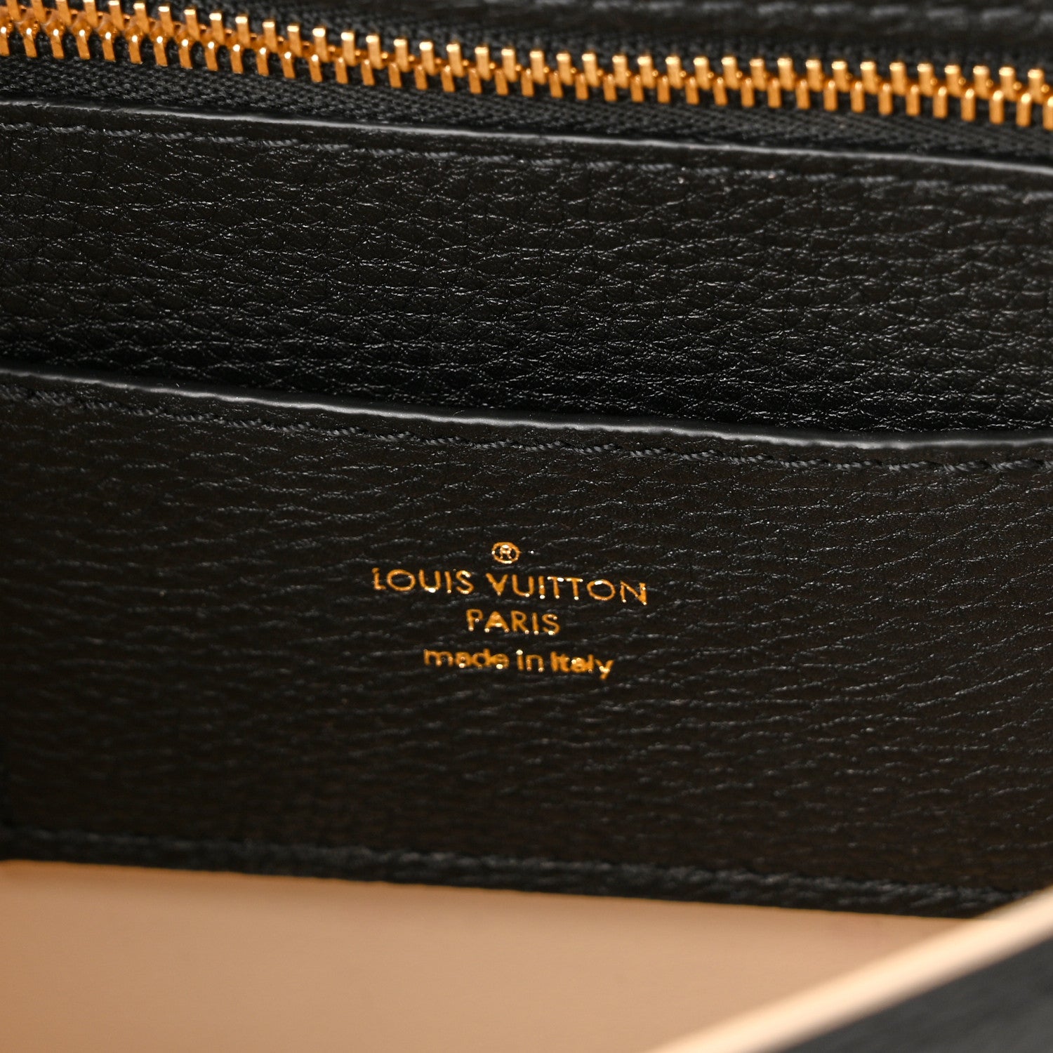 Louis Vuitton Grained Calfskin LV Pont 9 Soft MM Black 7 of 10