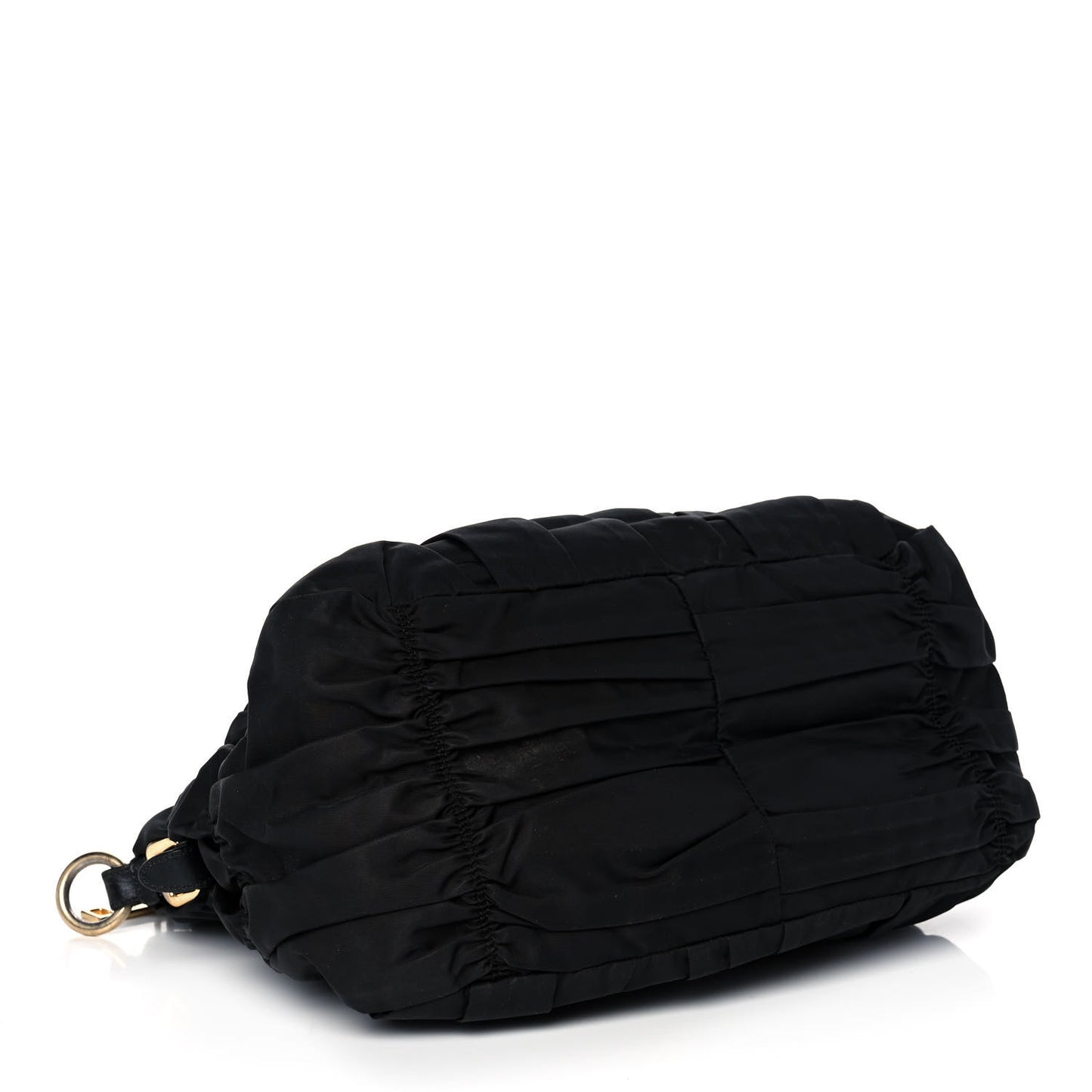 Tessuto Nylon Gaufre Tote Black