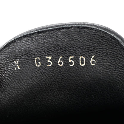 Chanel Lambskin Quilted Boy Loafers 38 Black 6 of 13