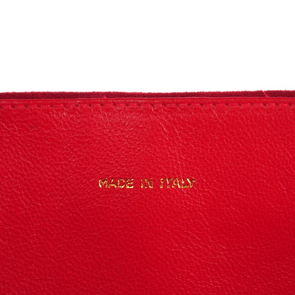 Chanel Suede Quilted Tassel Flap Red 7 of 11