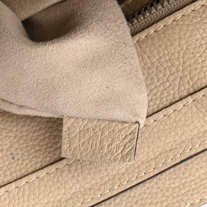 Celine Drummed Calfskin Micro Luggage Dune 7 of 14