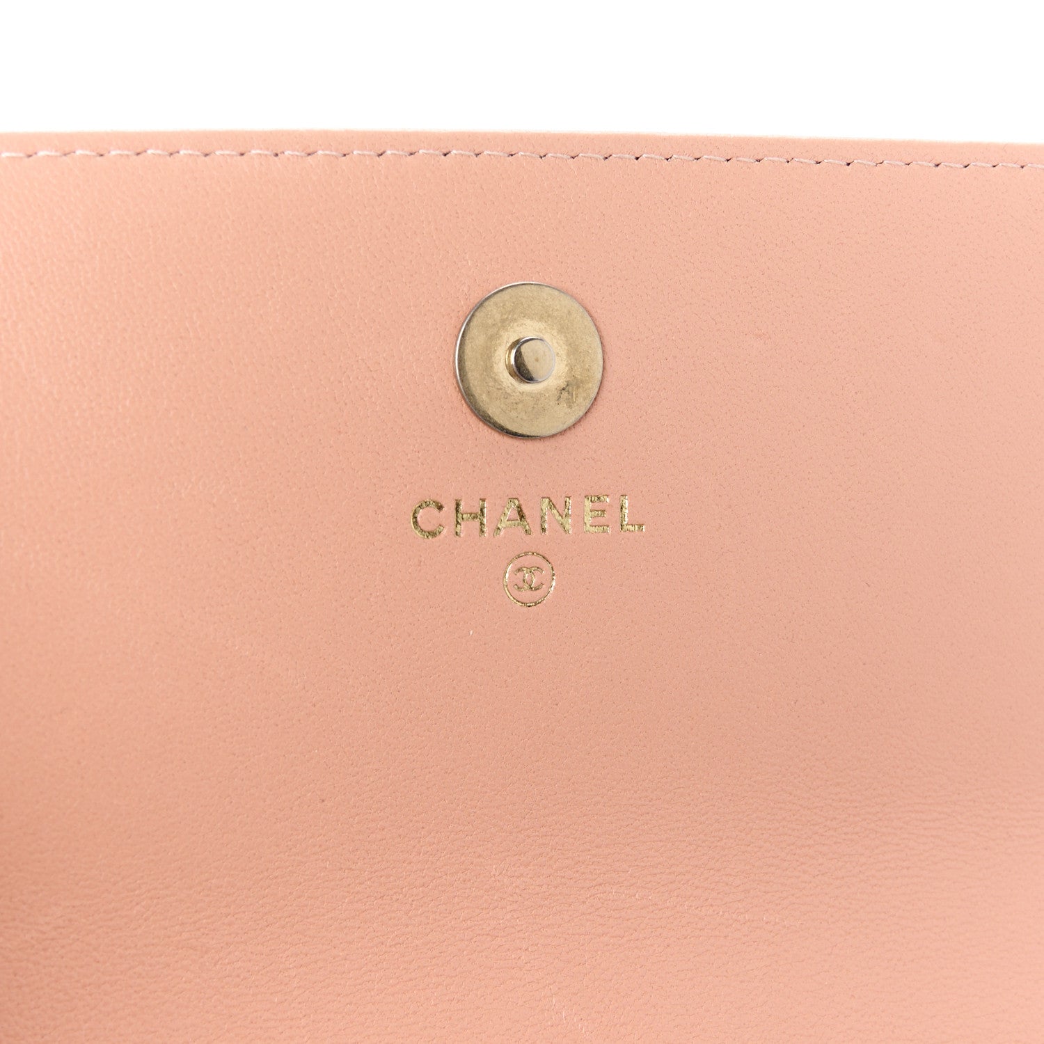 Chanel Lambskin Quilted Chanel 19 Flap Phone Holder With Chain Pink 6 of 11