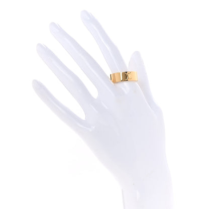 Louis Vuitton Metal LV Instinct Ring L 63 10.25 Gold 2 of 5