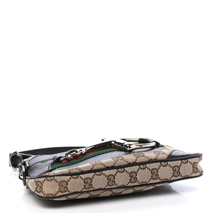 Gucci Monogram Hasler Pochette Brown 3 of 8