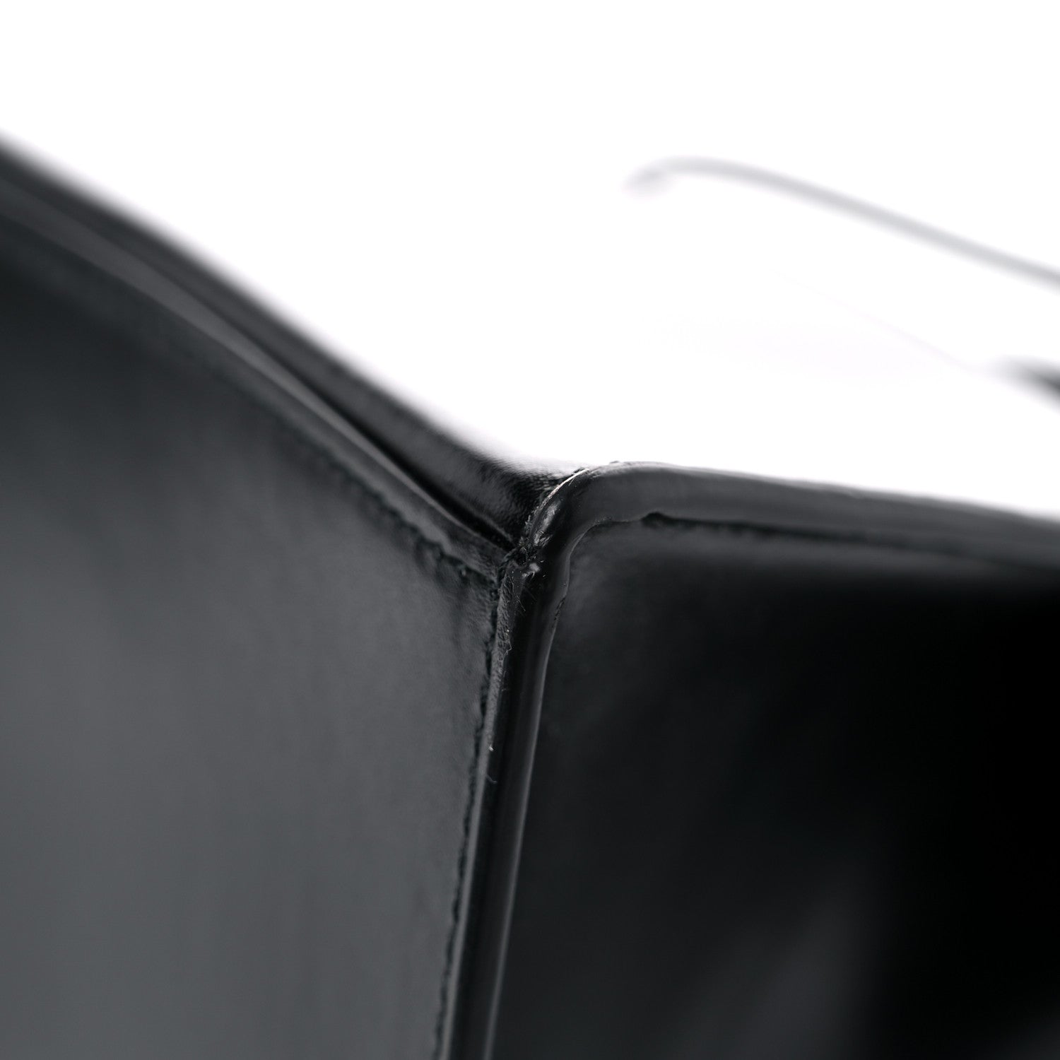 Balenciaga Shiny Box Calfskin Small Hourglass Top Handle Bag Black 11 of 15