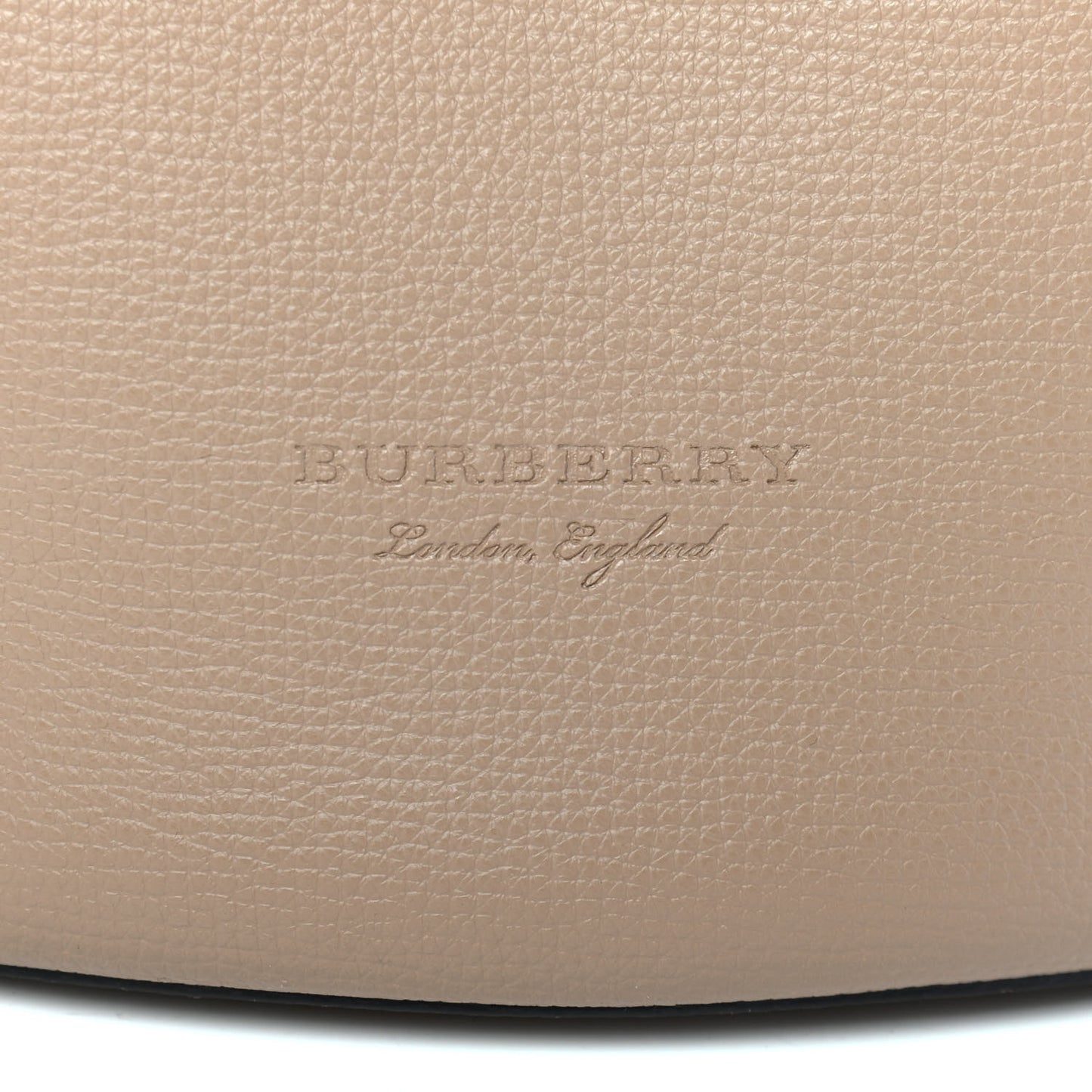 Calfskin Small Lorne Bucket Crossbody Natural