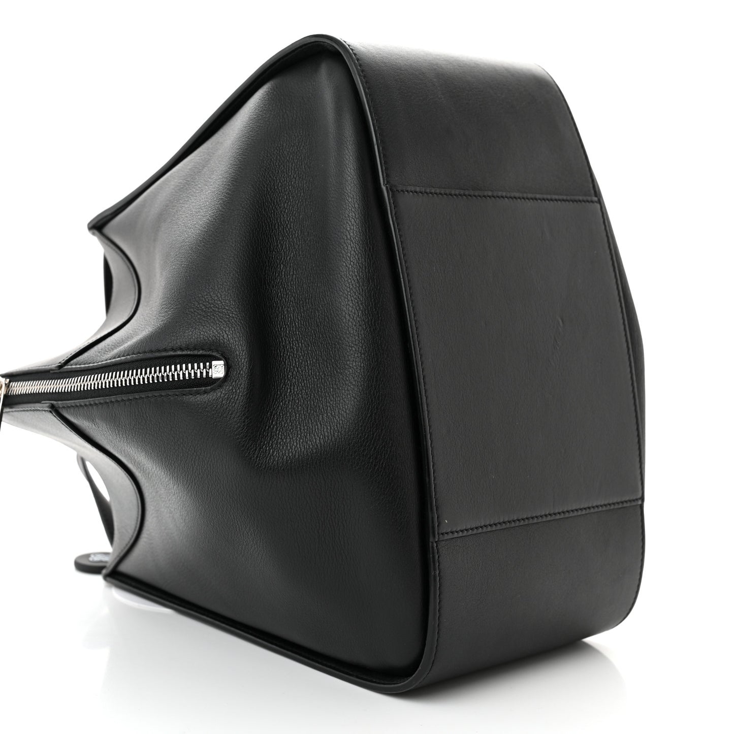 Calfskin Small Hammock Shoulder Bag Black