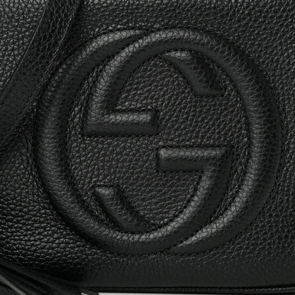 Gucci Pebbled Calfskin Small Soho Disco Bag Black 8 of 13