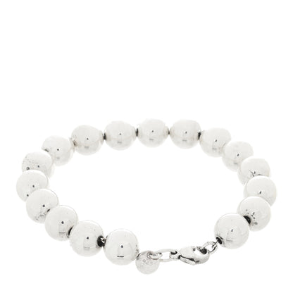 Tiffany Sterling Silver 10mm HardWear Ball Bracelet 2 of 3
