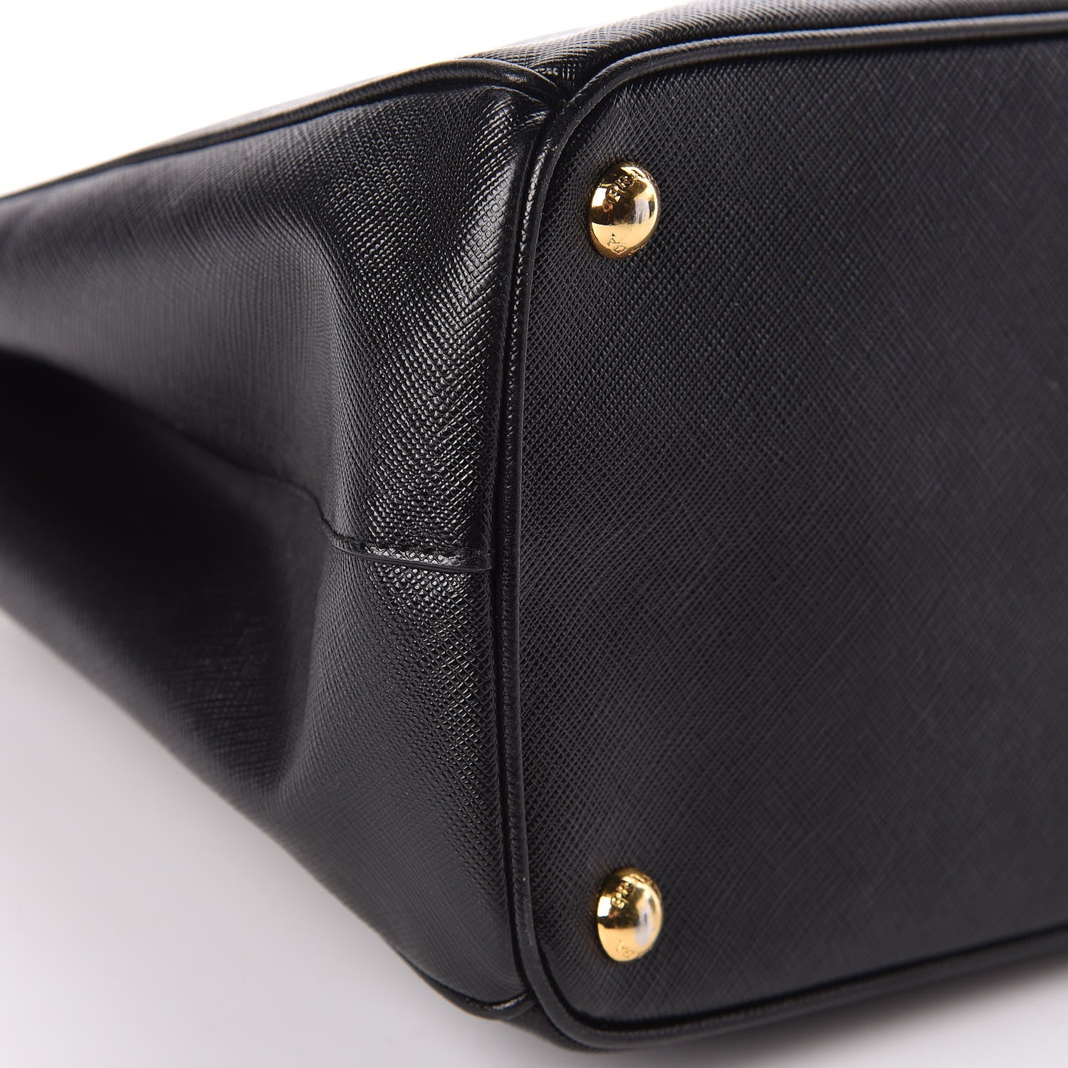 Prada Saffiano Medium Galleria Double Zip Tote Black 5 of 12