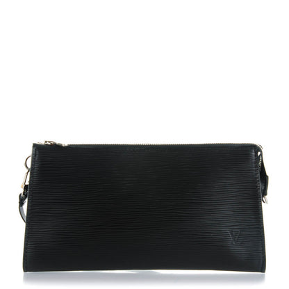 Louis Vuitton Epi Pochette 21 Black 1 of 7