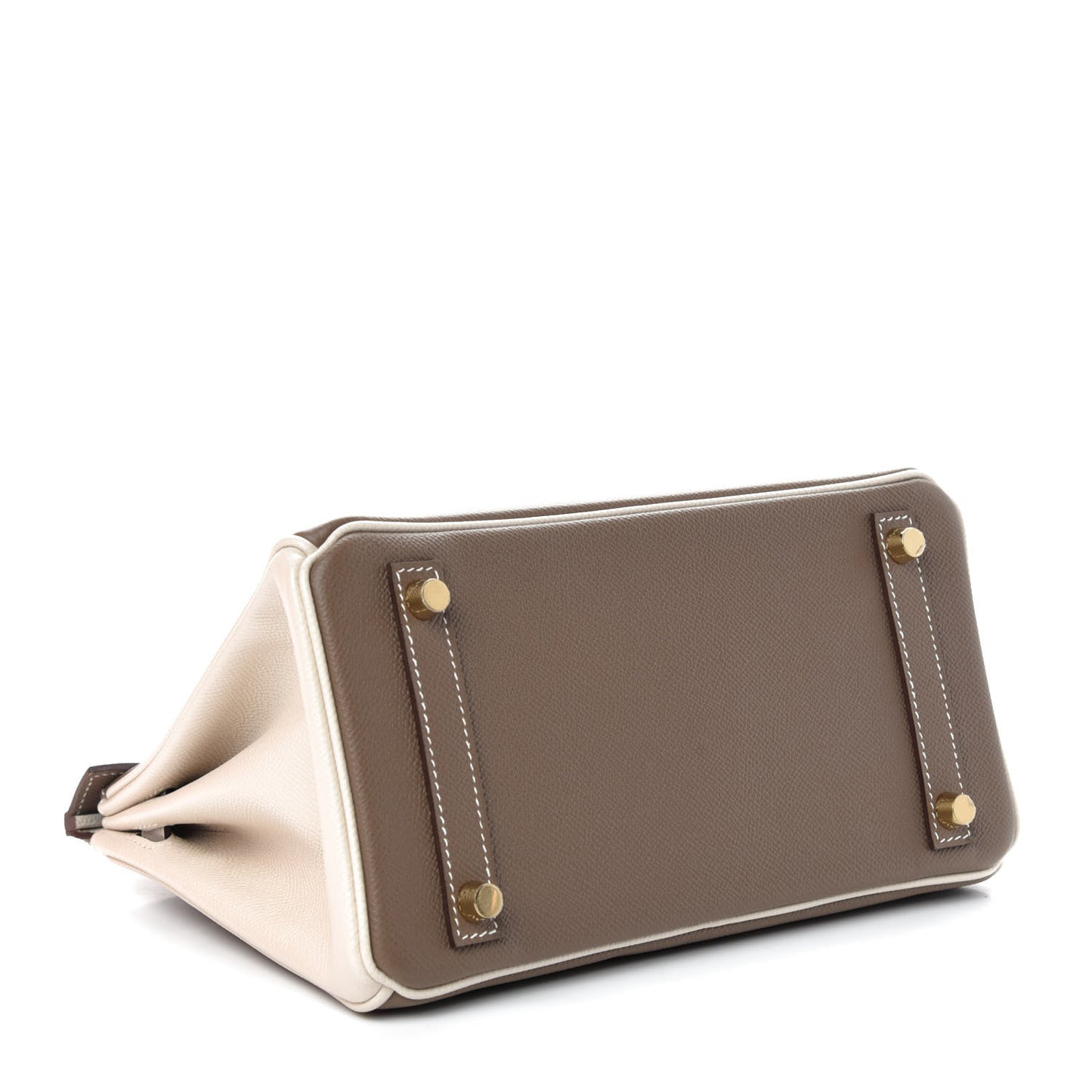 Epsom Horseshoe Birkin 25 Etoupe Craie