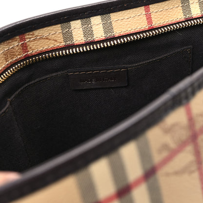 Burberry Haymarket Check Medium Regent Tote Chocolate 7 of 12