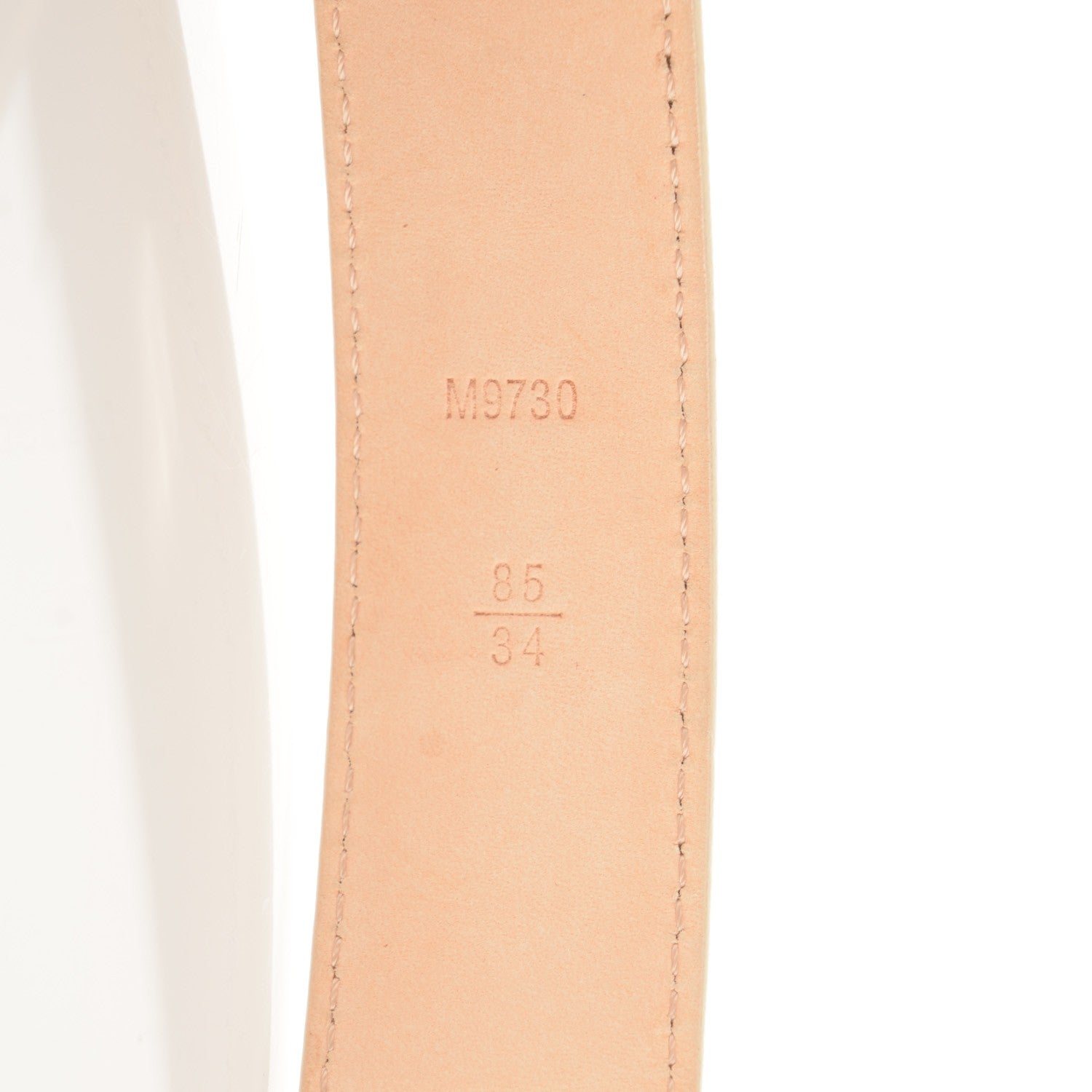 Louis Vuitton Damier Azur 30mm Tresor Belt 85 34 5 of 8