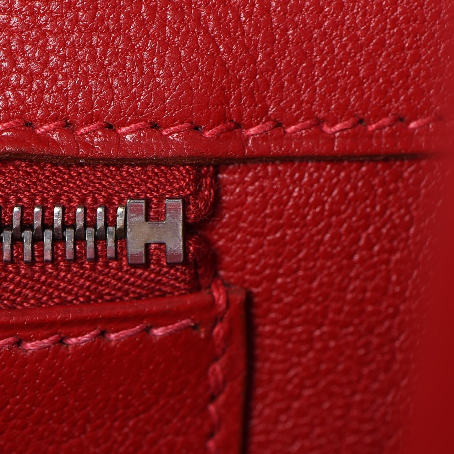 Togo Birkin 35 Rouge Casaque