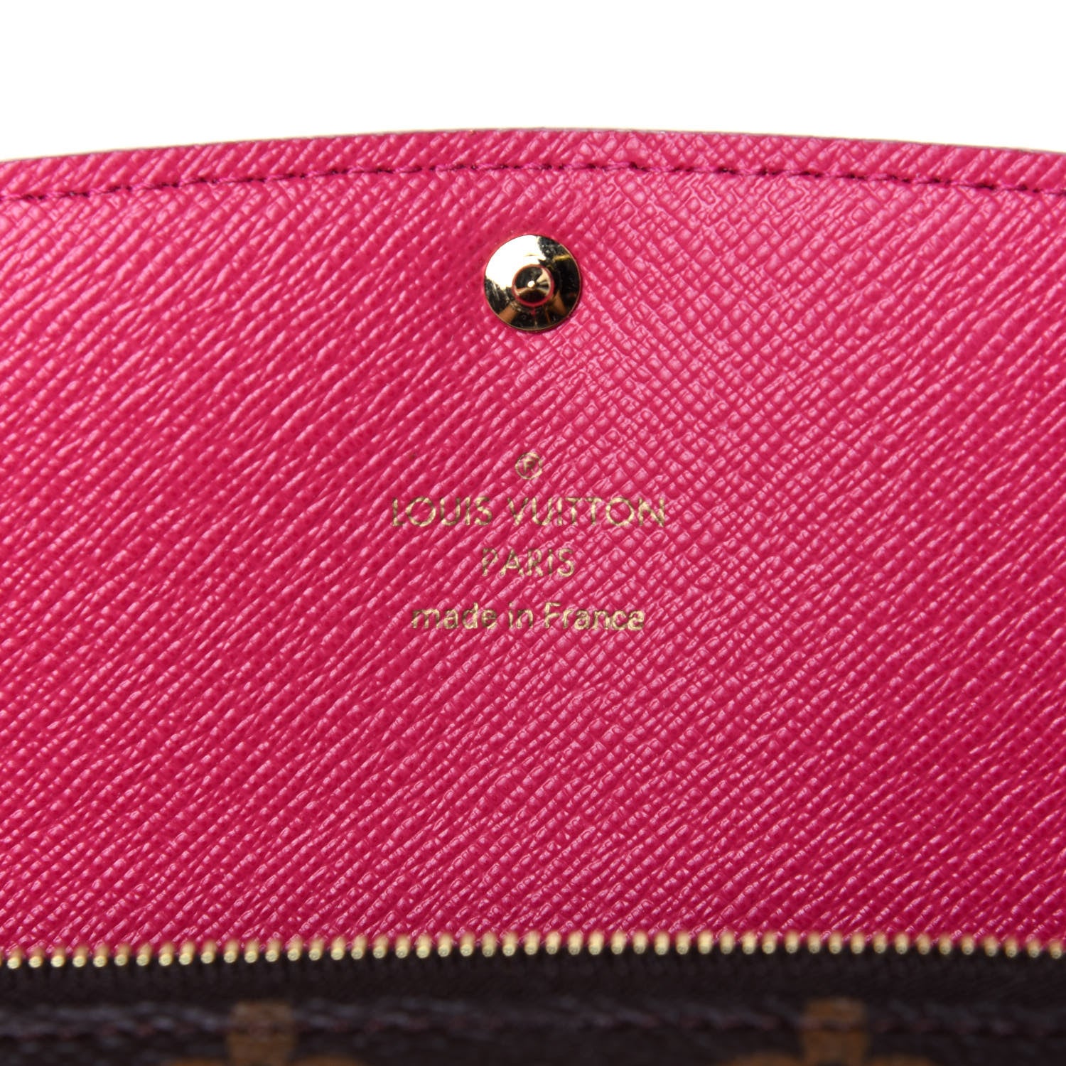 Louis Vuitton Monogram Bloom Flower Emilie Wallet Fuchsia 6 of 12