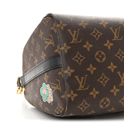 Louis Vuitton Monogram My World Tour Speedy Bandouliere 30 Black 8 of 10