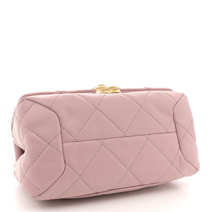Chanel Lambskin Quilted Mini Color Match Flap Light Pink 4 of 14