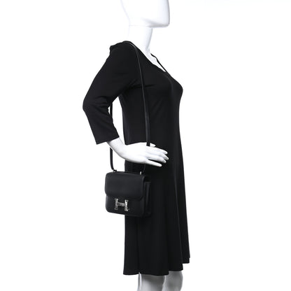 Hermes Veau Monsieur Mirror Constance 18 Black 2 of 11