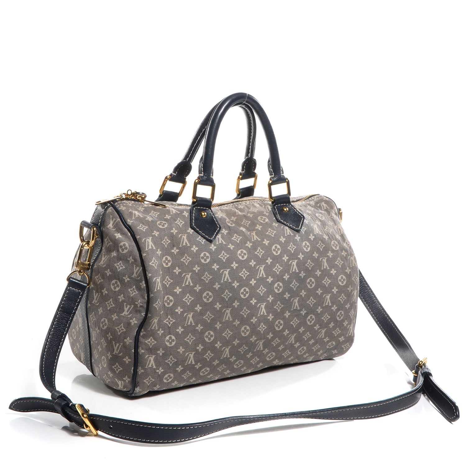 Louis Vuitton Monogram Idylle Speedy Bandouliere 30 Encre 3 of 6