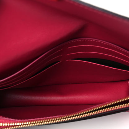 Louis Vuitton Monogram Flore Chain Wallet Fuchsia 8 of 15