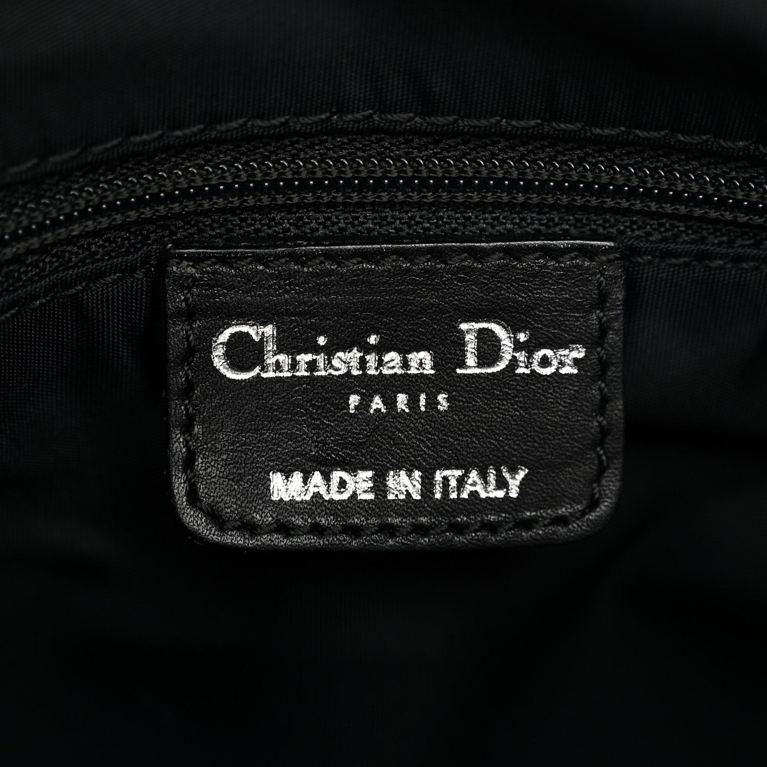 Christian Dior Nylon Monogram Lovely Boston Black 6 of 10