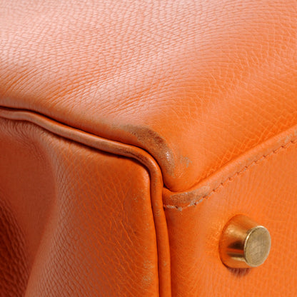 Hermes Epsom Kelly Retourne 28 Orange 10 of 11