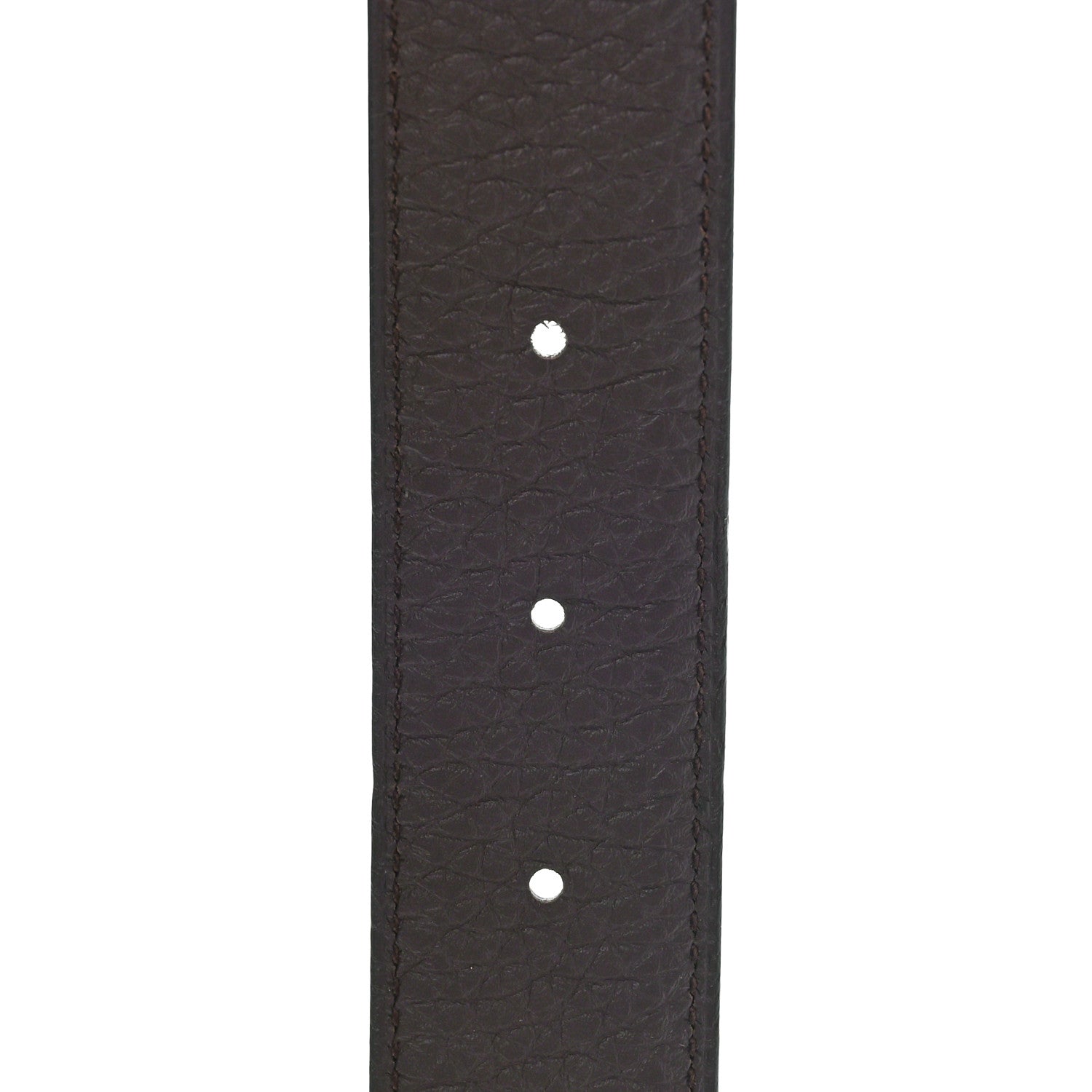 Hermes Swift Togo 32mm H Belt 100 40 Black Chocolate 4 of 5