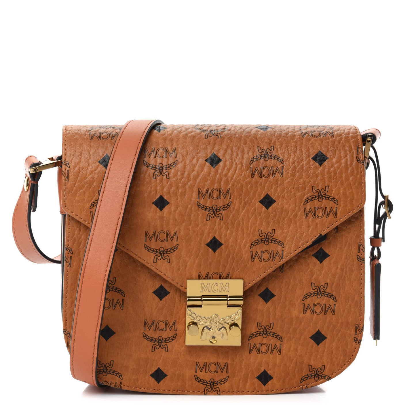 Visetos Patricia Crossbody Bag Cognac