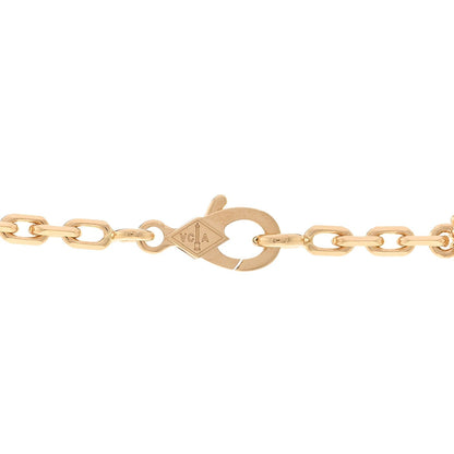 Van Cleef & Arpels 18K Yellow Gold Mother of Pearl 20 Motifs Vintage Alhambra Necklace 4 of 6