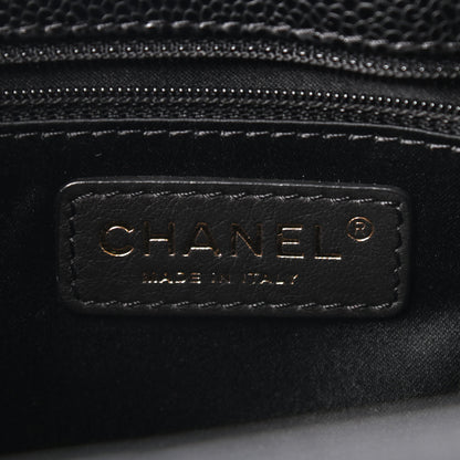 Chanel Caviar Quilted Grand Shopping Tote GST Black 6 of 9