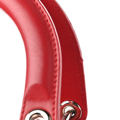 Christian Dior Lambskin Cannage Large Lady Dior Red 11 of 12