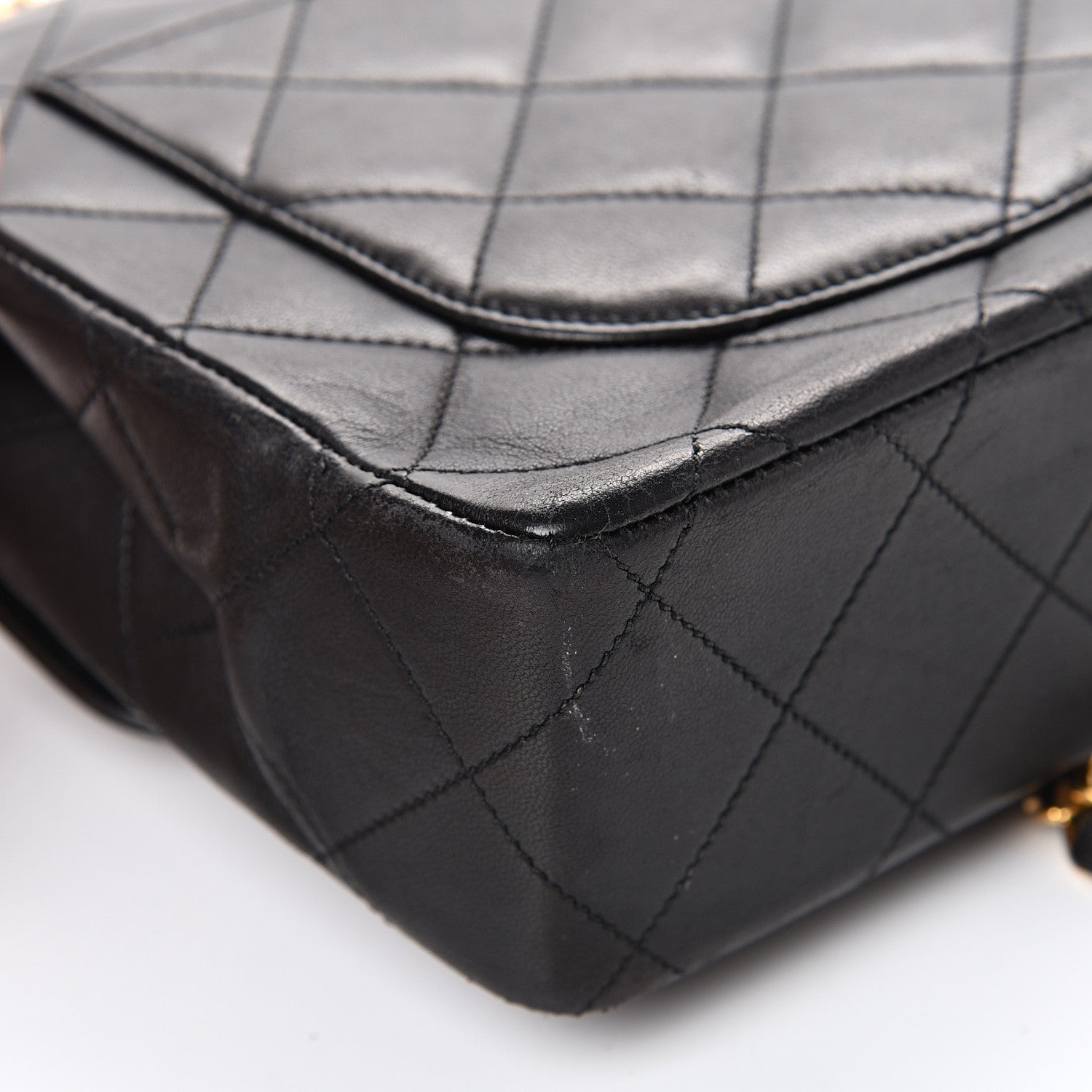 Chanel Lambskin Quilted Small Double Flap Black 17 of 20