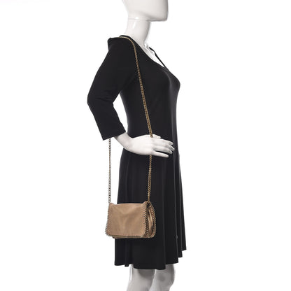 Stella McCartney Shaggy Deer Falabella Crossbody Bag Gold 2 of 15