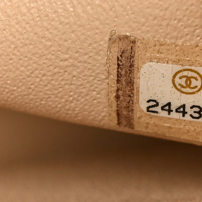 Chanel Caviar Quilted Jumbo Double Flap Beige Clair 7 of 11