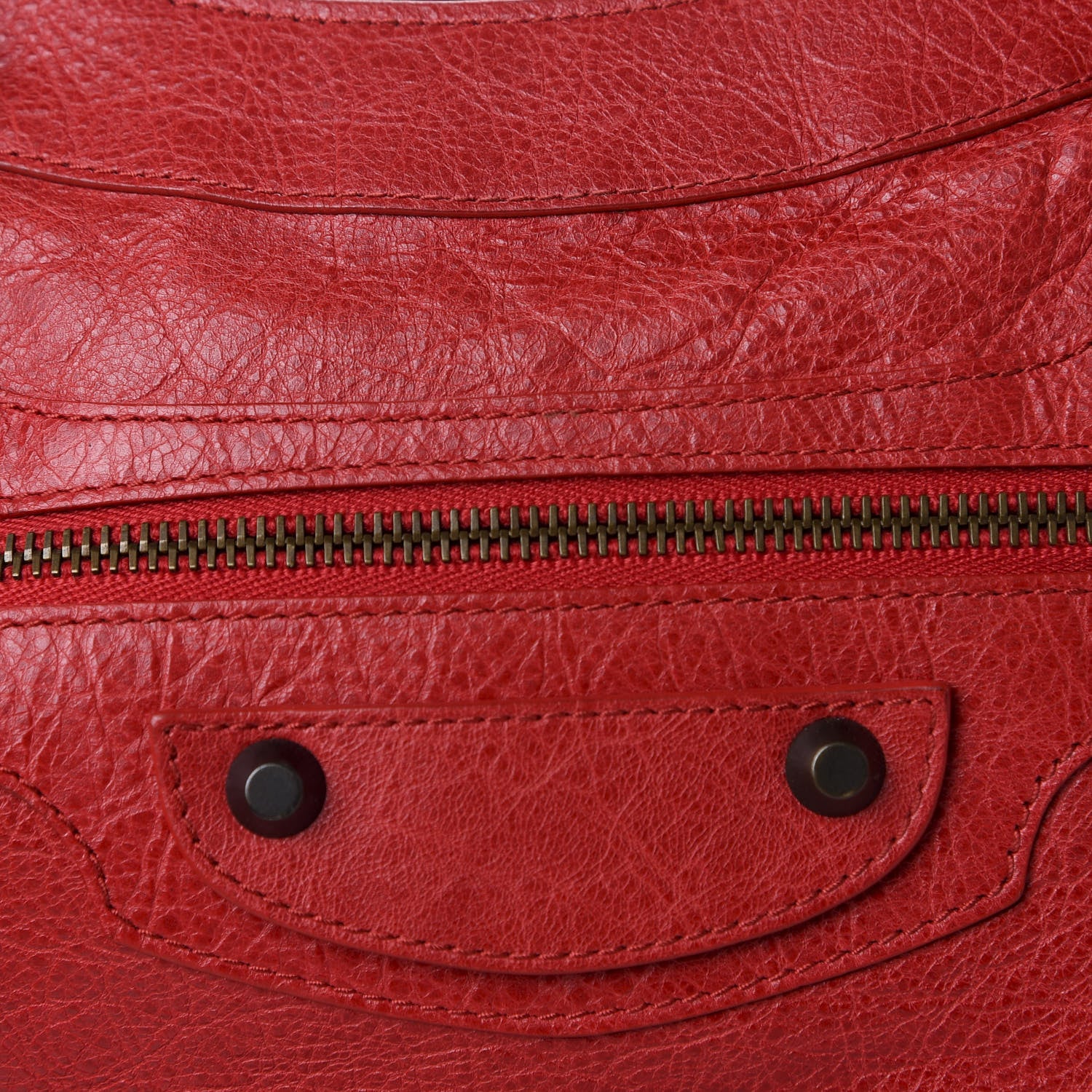 Balenciaga Agneau Classic Hardware First Rouge Coquelicot 7 of 7