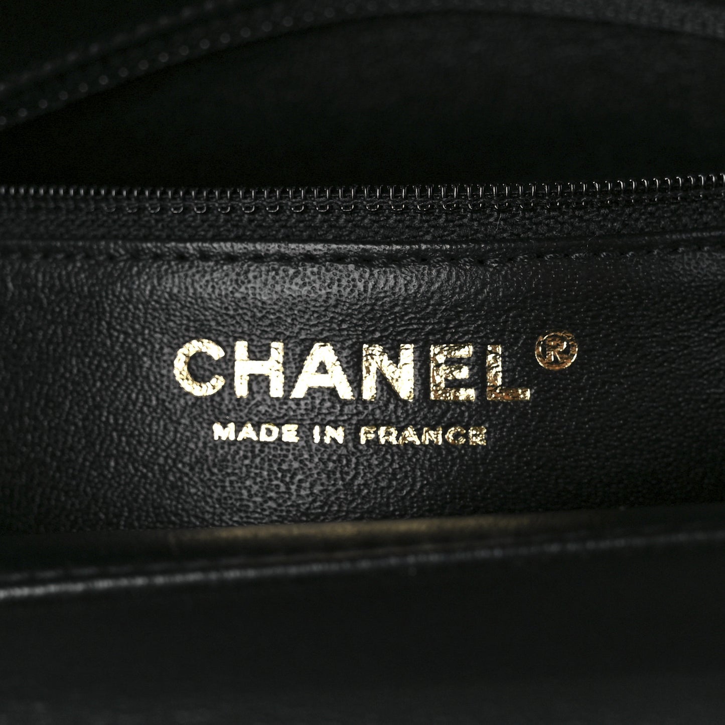 Lambskin Quilted Large CC Chic Flap Black