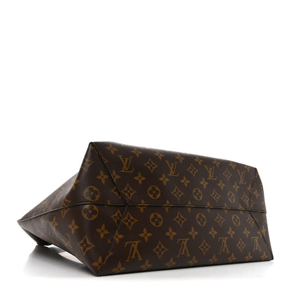 Louis Vuitton Monogram Flower Hobo Black 4 of 9