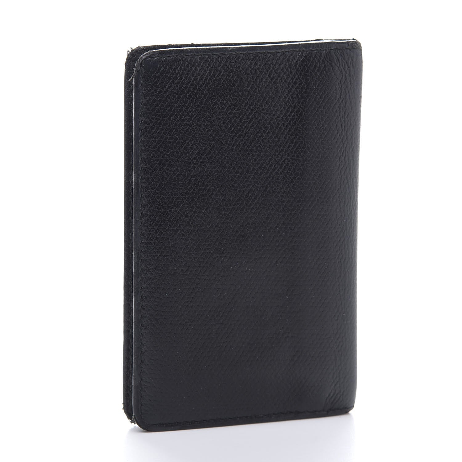 Chanel Grained Calfskin Small CC Button Pocket Agenda Cover Black 3 of 10