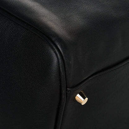 Burberry Calfskin Small Canterbury Tote Black 11 of 13