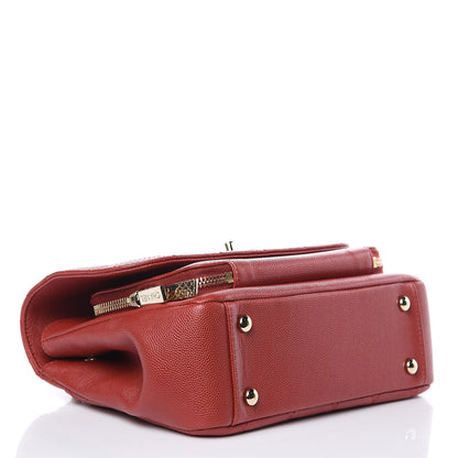 Chanel Caviar Quilted Medium Business Affinity Flap Red 4 of 9