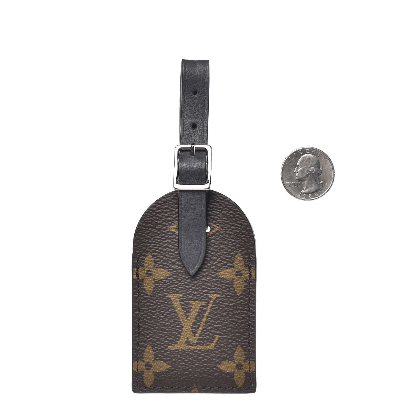 Monogram Luggage Tag Black