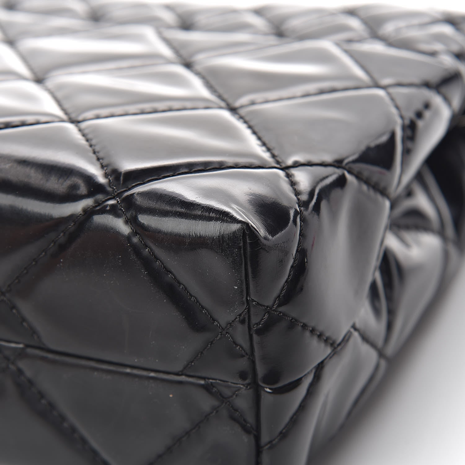 Chanel Vinyl Quilted In the Business Flap Bag Black 11 of 16