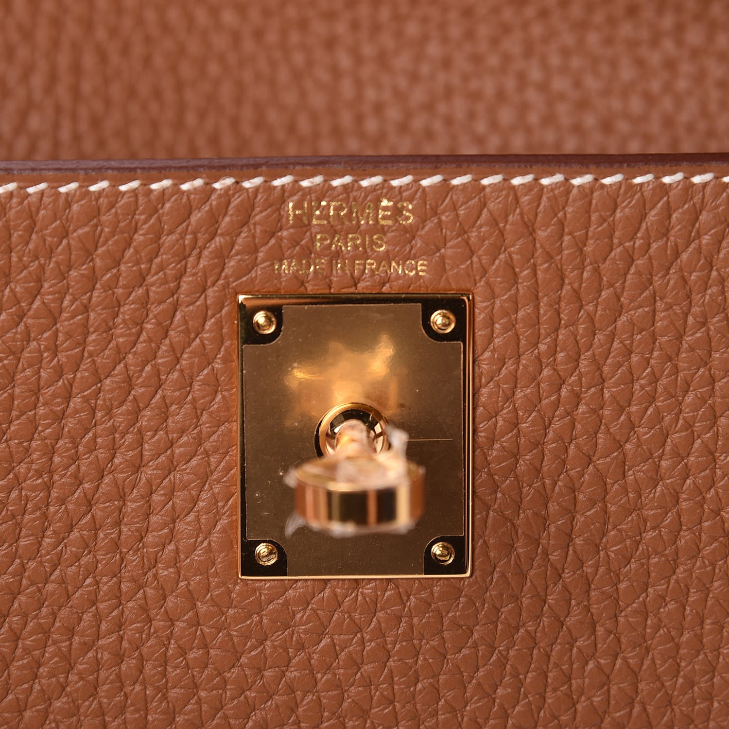 Hermes Taurillon Clemence Kelly Ado Backpack Gold 6 of 11