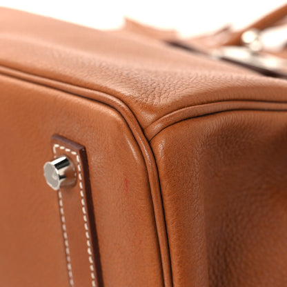 Hermes Natural Barenia Faubourg Birkin 35 Fauve 10 of 16