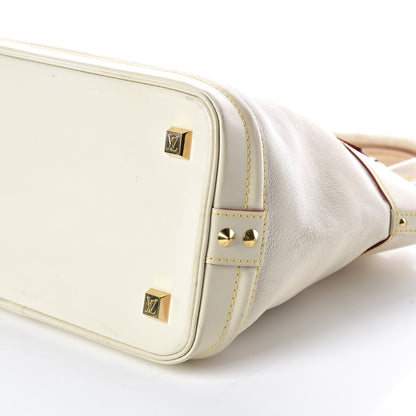 Louis Vuitton Suhali Lockit PM White 6 of 9