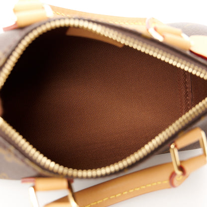 Louis Vuitton Monogram Nano Speedy Bandouliere 5 of 11