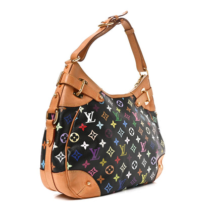 Louis Vuitton Monogram Multicolor Greta Black 3 of 9
