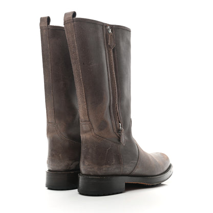 Hermes Etriviere Calfskin Lodge Boots 40 Havane 4 of 17