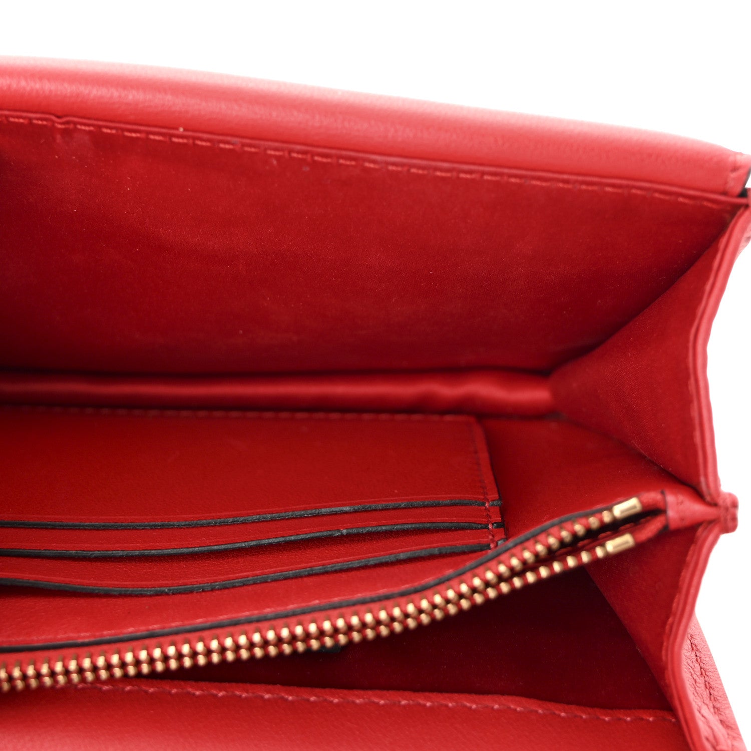 Valentino Garavani Smooth Calfskin Mini VRing Crossbody Bag Rouge Pur 5 of 9